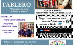 ENTREVISTA A AJEDREZ CON CABEZA EN RADIO ARGENTINA