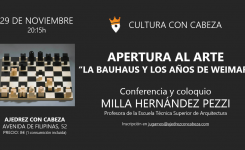 CULTURA CON CABEZA. APERTURA AL ARTE: “LA BAUHAUS Y LOS AÑOS DE WEIMAR”