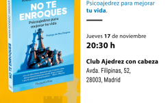 PRESENTACIÓN DL LIBRO «NO TE ENROQUES»