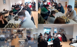 Exitazo con el primer torneo en 2023 en AJEDREZ CON CABEZA