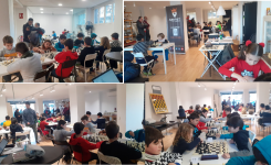 ¡GRAN TORNEO INFANTIL EN AJEDREZ CON CABEZA! ¡REPETIREMOS!