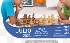 CAMPAMENTO DE VERANO AJEDREZ CON CABEZA