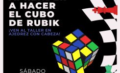 TALLER DE SPEEDCUBING. CUBO DE RUBIK en AJEDREZ CON CABEZA